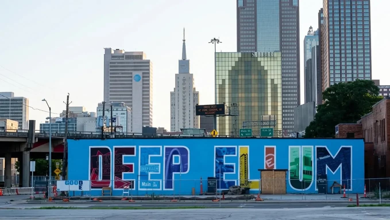 Deep Ellum arts and entertainment district