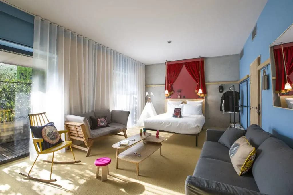 Luxury hospitality investment destination background