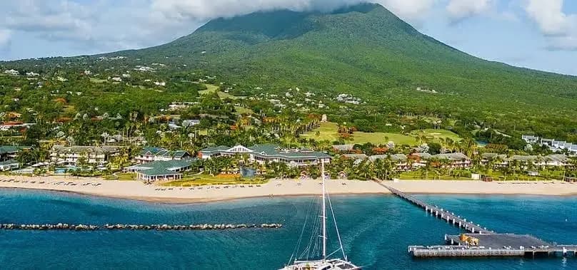 Nevis Caribbean view 1
